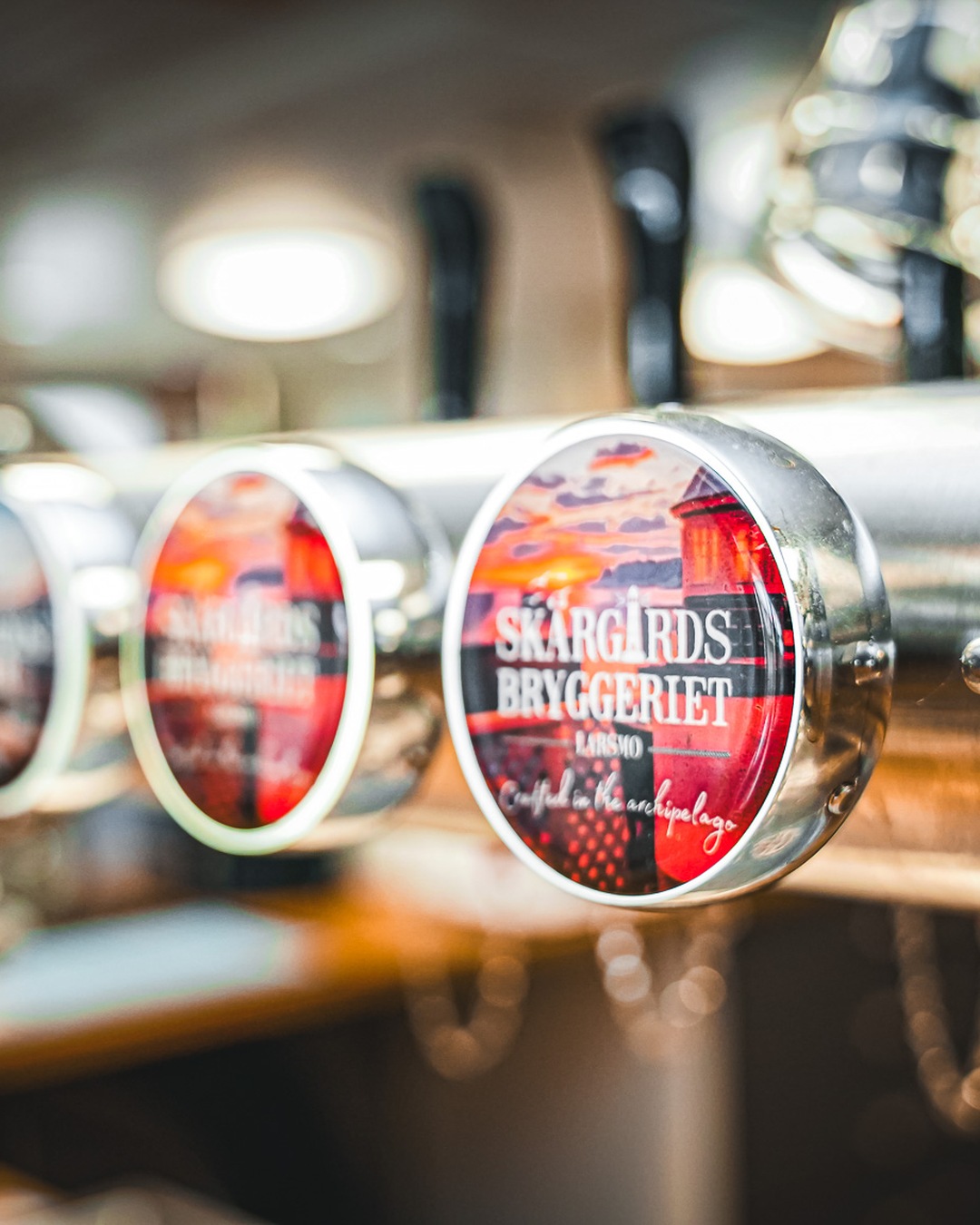 Skärgårdsbryggeriet beer taps